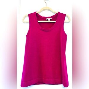 Coldwater Creek Women's Pink Sleeveless Knit Tank Top Shirt Size M(10-12) (117)